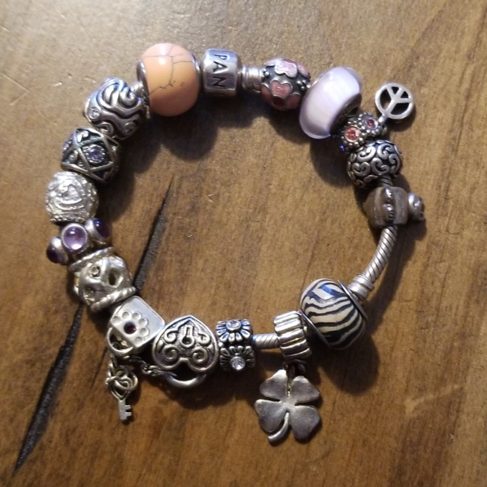 Pandora Bracelet w/ Charms